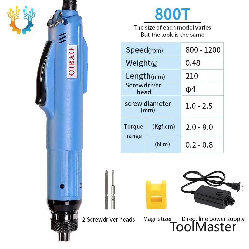 Power Tools Hand Tools - 【2026】800T自動電動ドライバーハンドドリル電動工具電動ドライバー工業用精密
