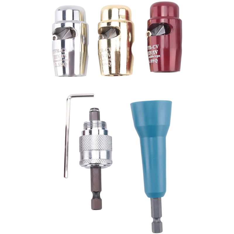 Power Tools You Must Have - 必須の電線ストリッパー、電気技師用ツールセット、電動ドリル用ポータブルワイヤーナットツイスター