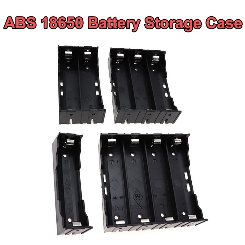 Power Tools Battery Repair - ABS プラスチックシェル 18650 パワーバンクケース 1/2/3/4 スロット用