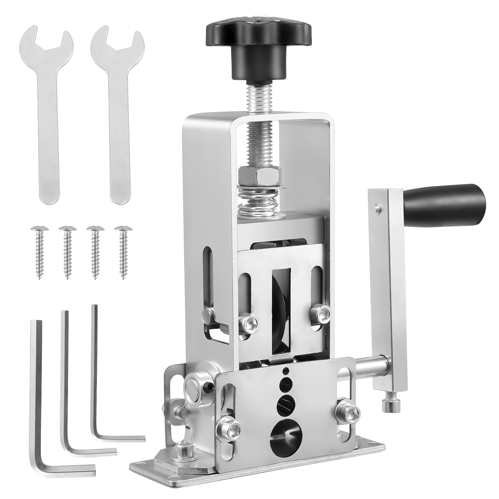 Power Tools Hand Tools - ポータブルワイヤーストリッパー手動ワイヤーストリッピングツール1-25mmケーブル電動剥離機ハンドクランク付きハンド電動ドリル