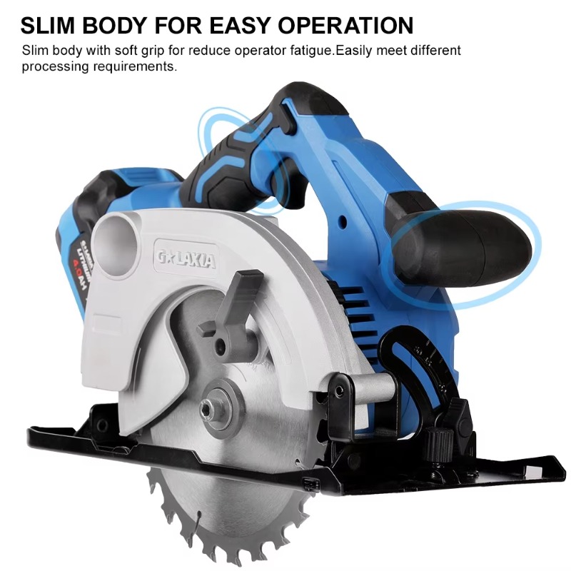 Power Tools Hand Tools - コードレス丸鋸 ハンドヘルド ポータブル リチウムイオン電池式 電動工具 プロ仕様