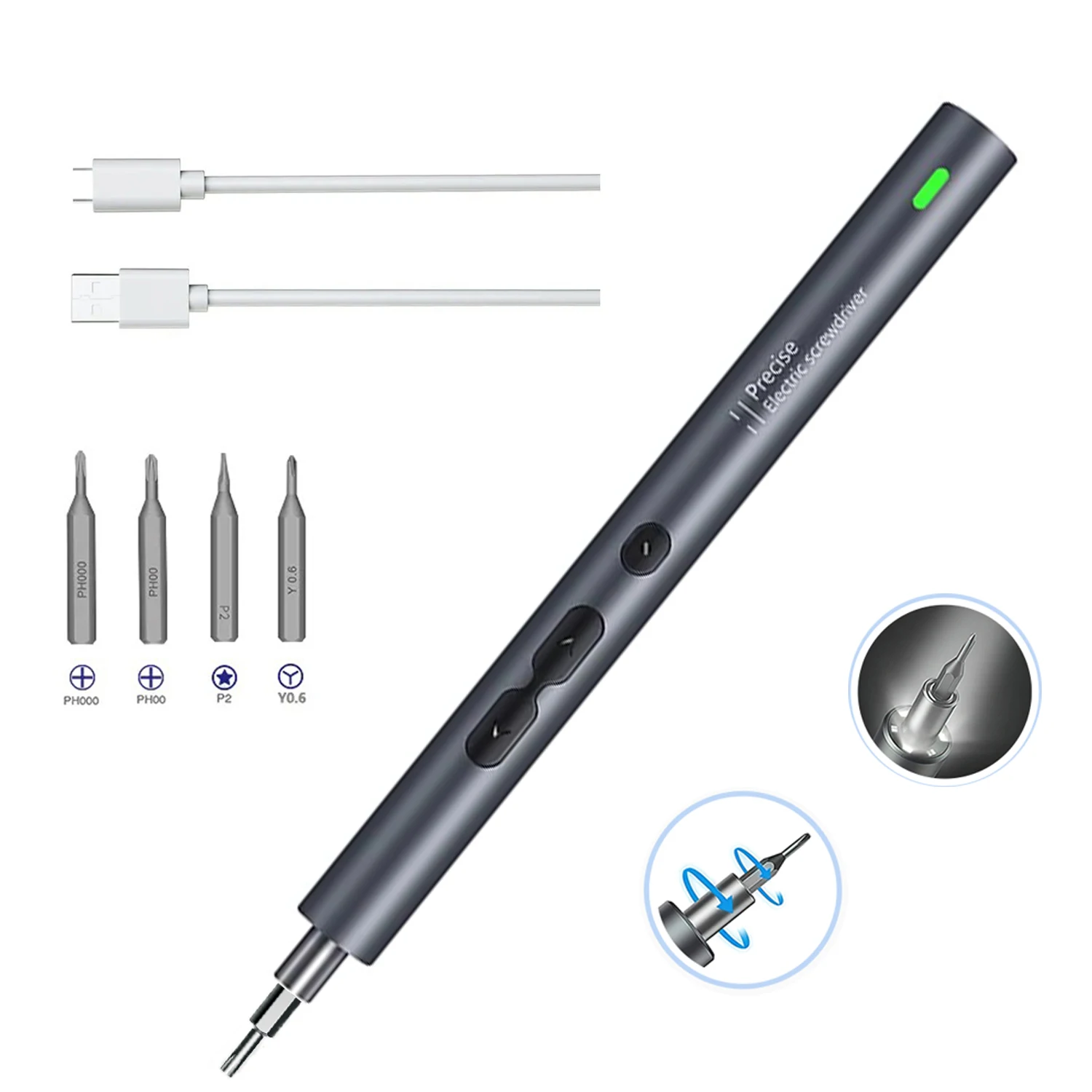 Xiaomi Power Tools - 精密電動ドライバーセット 6 in 1 N20 パワーツールキット