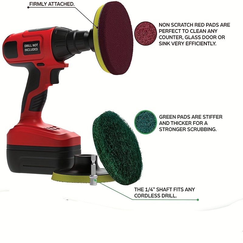 車用電動ドリルブラシキット電動クリーニングブラシツール研磨パ - Power Tools Hand Tools のレビューと価格