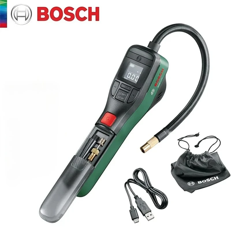 ボッシュ電動エアポンプ ポータブルミニタイヤエアコンプレッサ - Air Compressor Mini のレビューと価格