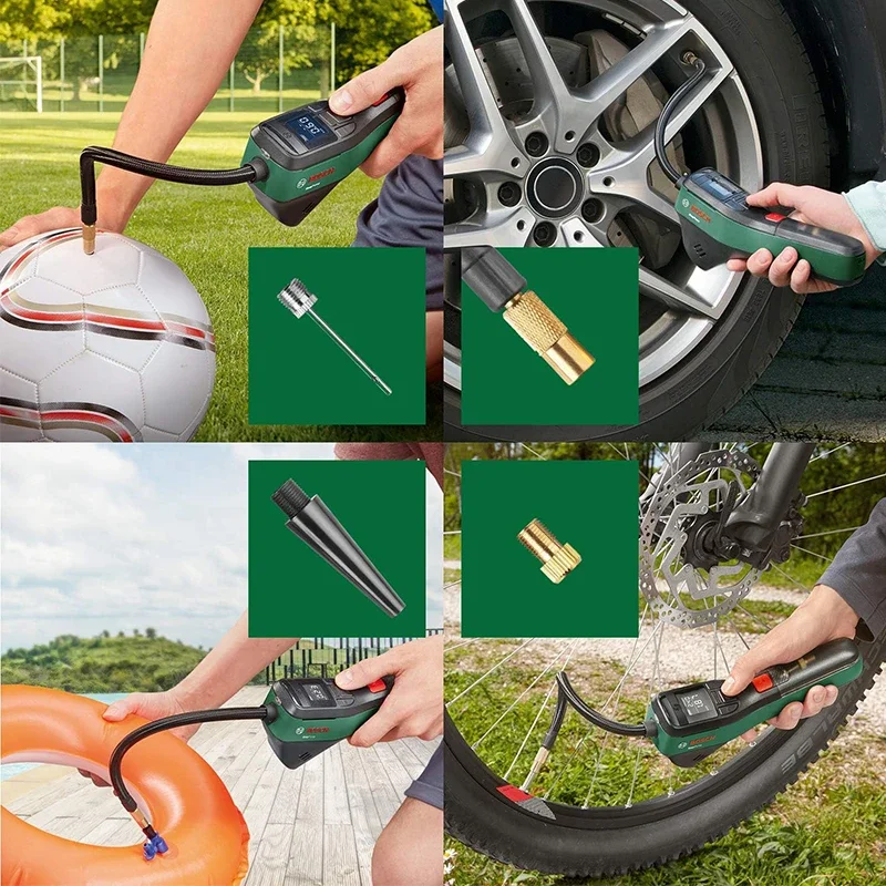 ボッシュ電動エアポンプ ポータブルミニタイヤエアコンプレッサ - Air Compressor Mini のレビューと価格