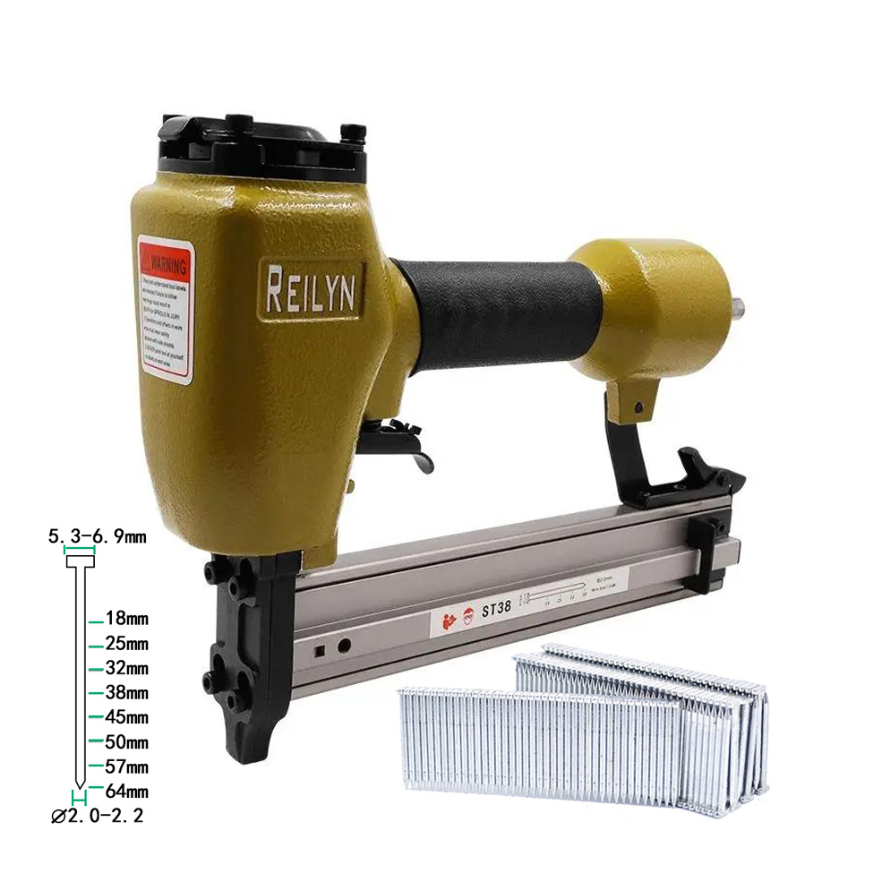 レイリン 14Ga エアーブラッドネイラー ST38 コンク - Nail Gun Brad のレビューと価格