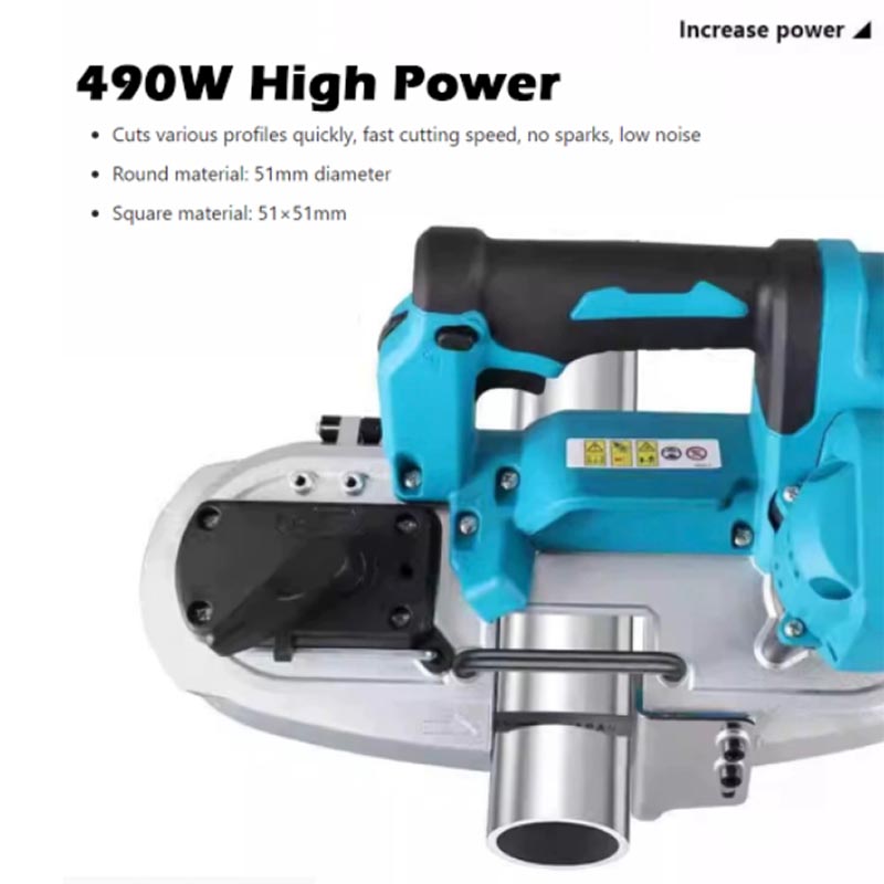 490Wポータブルブラシレスバンドソー、ワイヤレスパワーソー - Power Tools Band のレビューと価格