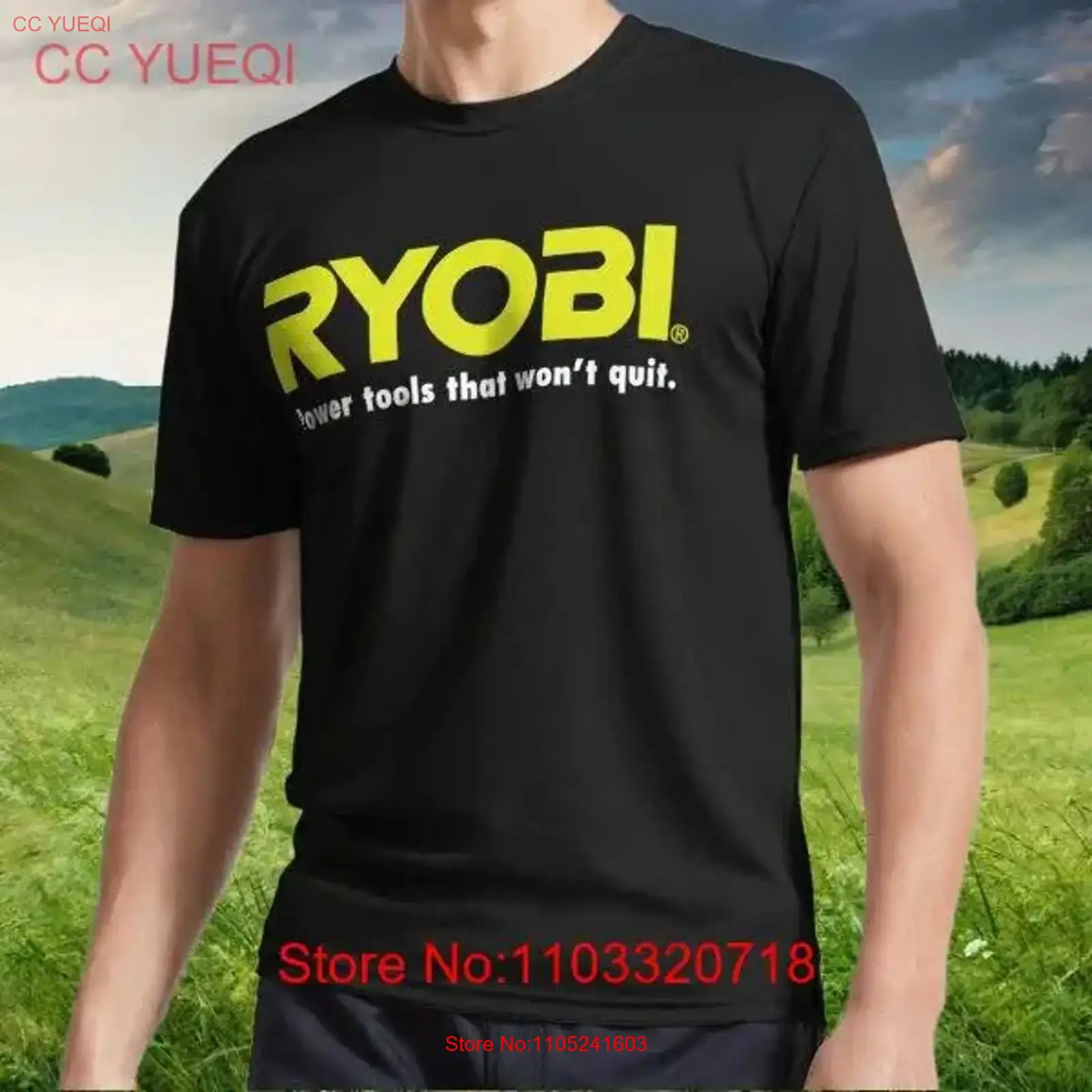 新しい電動工具 RYOBI ロゴ アクティブ T シャツ ア - Power Tools Logo Design のレビューと価格