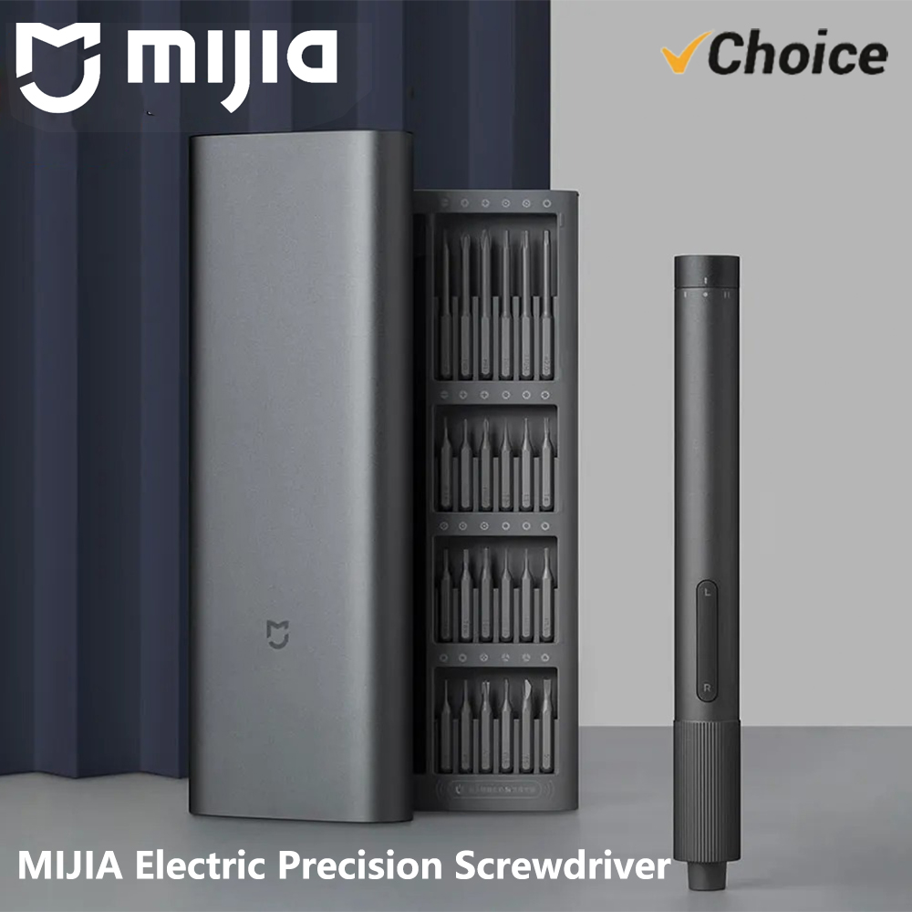 新しいMIJIA電動精密ドライバーキット、24種類のネジ頭付 - Xiaomi Power Tools のレビューと価格