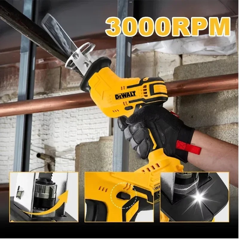デュワルト電動ノコギリ 2800RPM ブラシレスレシプロソ - Reciprocating Saw Cordless のレビューと価格