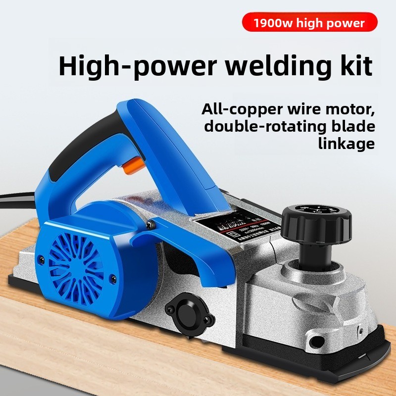 90 °   フリップ式ハンドヘルド電動カンナ、家庭用多機能 - Planer Handheld Electric のレビューと価格