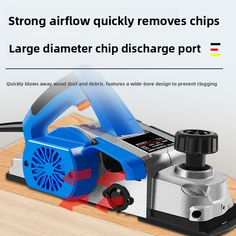 90 °   フリップ式ハンドヘルド電動カンナ、家庭用多機能 - Planer Handheld Electric のレビューと価格
