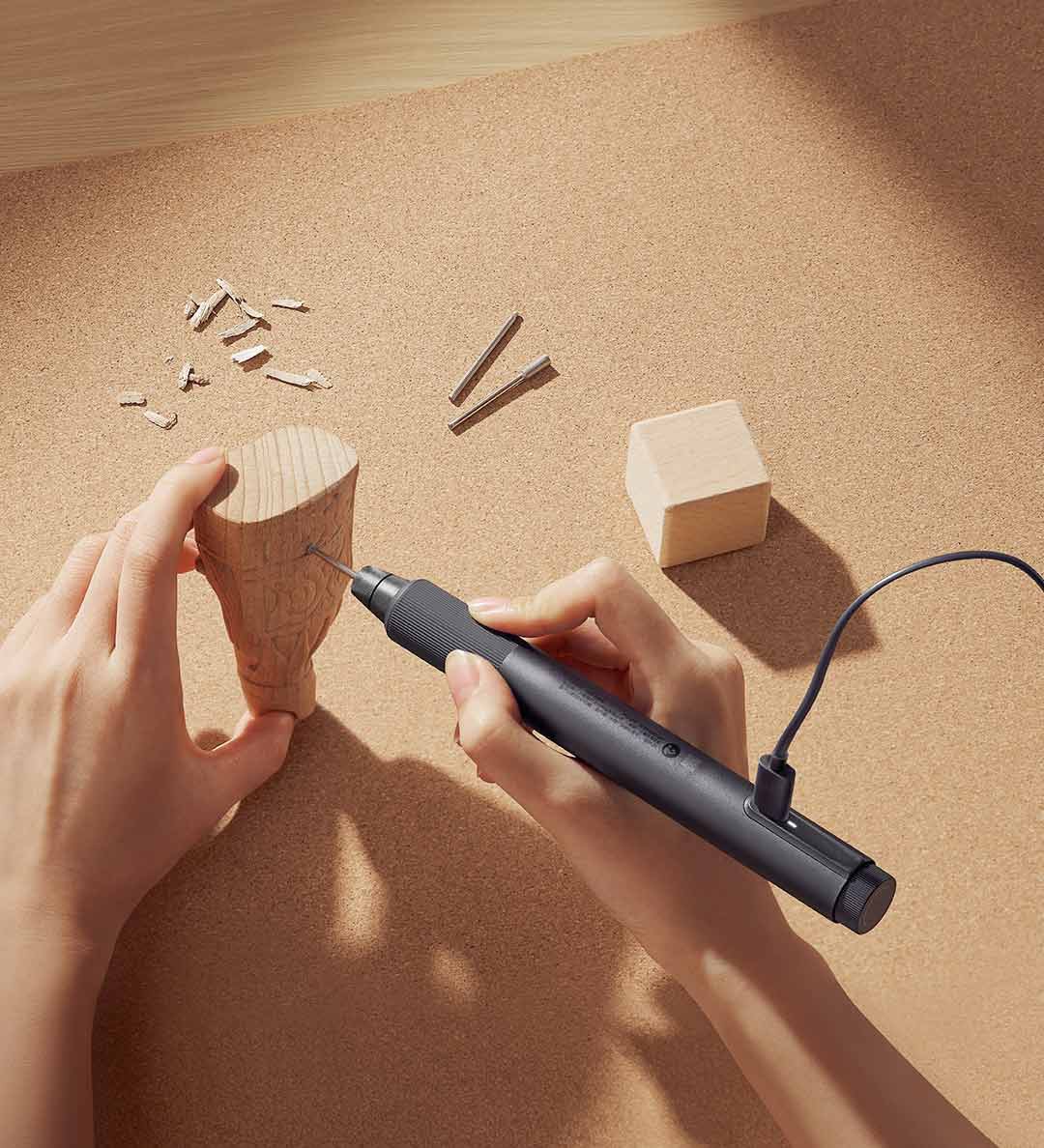 MIJIA電動研磨ペン 22000回転/分 ブラシレスモータ - Power Tools Hand Tools のレビューと価格