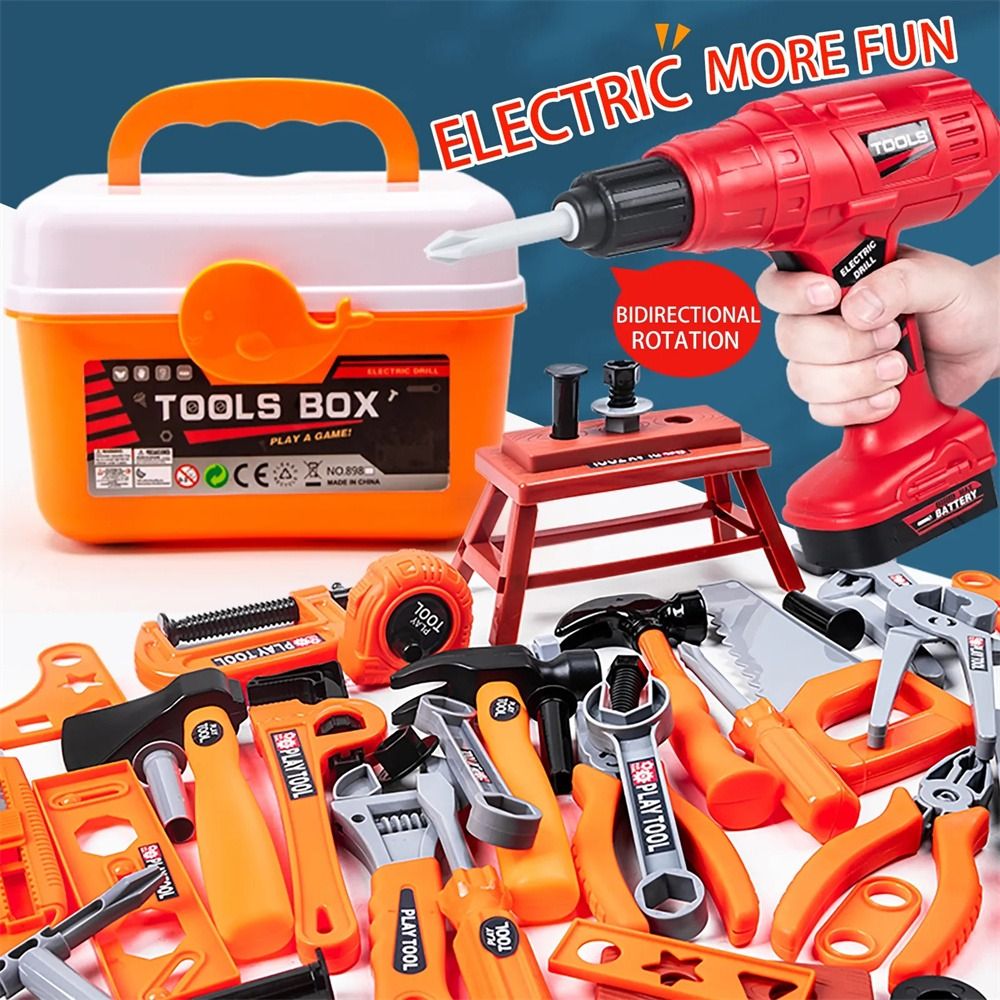 電動おもちゃドリル修理ツールおもちゃ電動建設シミュレーション - Power Tools And Engineering のレビューと価格