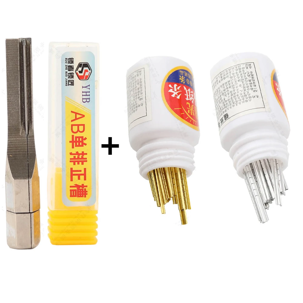 100個入り 完成品の錫箔ストリップ ゴールドとシルバーの錫 - Power Key Tools のレビューと価格