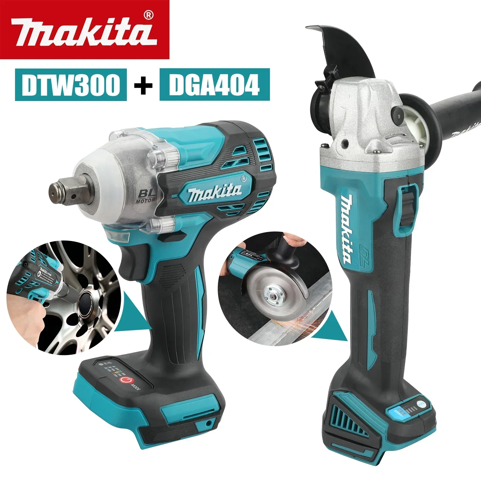 マキタ DTW300 DGA404 コードレスコンボ 580 - Makita Drill Dtw300 のレビューと価格