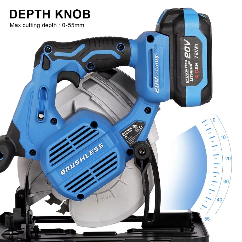 コードレス丸鋸 ハンドヘルド ポータブル リチウムイオン電池 - Power Tools Hand Tools のレビューと価格