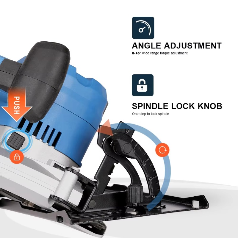 コードレス丸鋸 ハンドヘルド ポータブル リチウムイオン電池 - Power Tools Hand Tools のレビューと価格