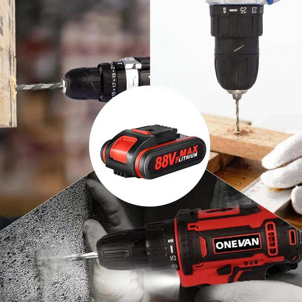 充電式リチウムイオンバッテリー,インパクトドリル用88vfバ - Power Tools Lowes のレビューと価格