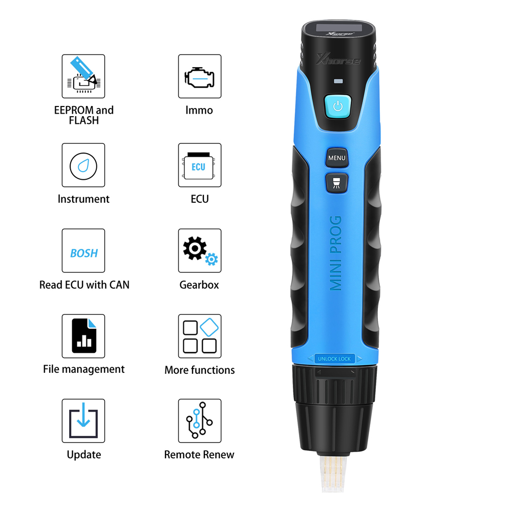Xhorse MINI PROG：ポルシェ、BMW、ベンツ、 - Power Key Tools のレビューと価格
