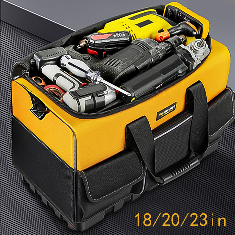 硬底のバッグ オーガナイザー ツールバッグ ショルダーストラ - Power Tools Band のレビューと価格
