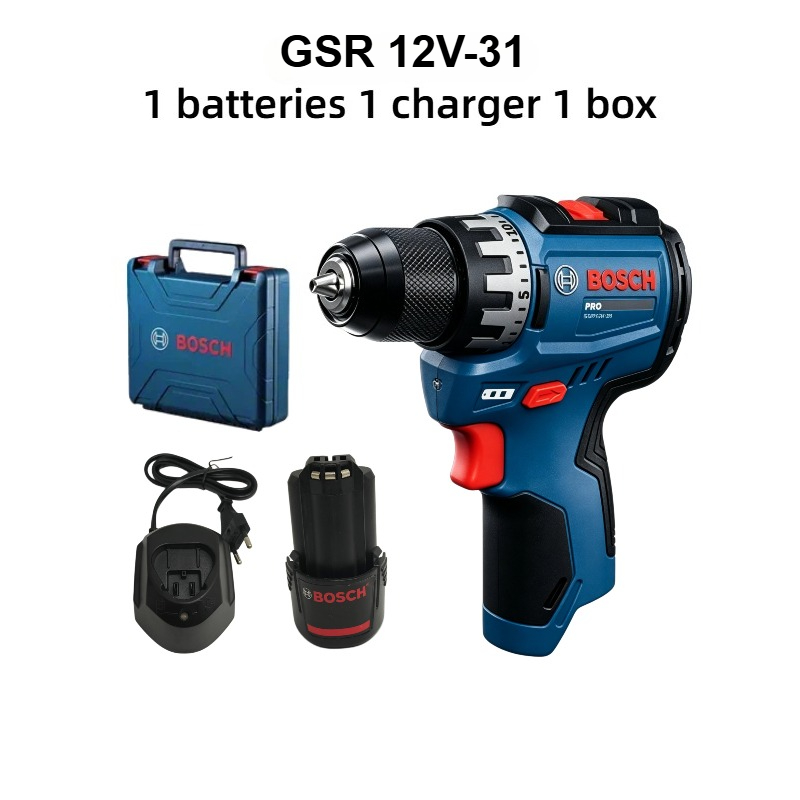 ボッシュプロフェッショナル GSR 12V-31 コードレス - Power Tools Hand Tools のレビューと価格