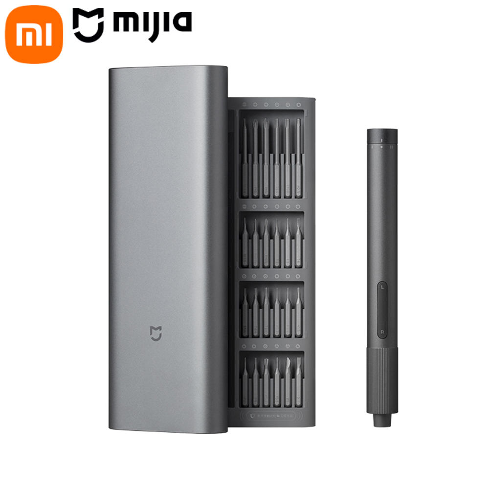 Xiaomi Mijia電動精密ドライバーキット、24個の磁 - Xiaomi Power Tools のレビューと価格