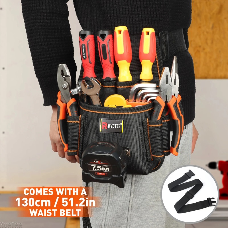 厚みのあるポータブルツールベルトポーチバッグ、8つのプラグポ - Power Tools Band のレビューと価格