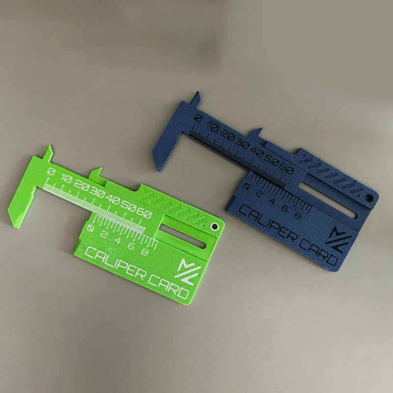 1 個 3D 印刷測定ツールミニ定規新製品ノギスカードノギス - Power Key Tools のレビューと価格