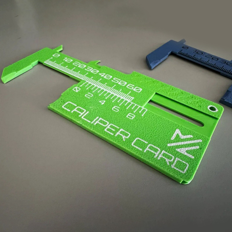 1 個 3D 印刷測定ツールミニ定規新製品ノギスカードノギス - Power Key Tools のレビューと価格